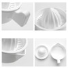 caralin Plastic Double Layer Household Manual Citrus Juicer Orange Lemon