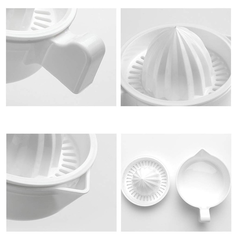 caralin Plastic Double Layer Household Manual Citrus Juicer Orange Lemon
