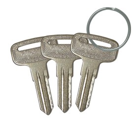 4010321 ATV Blank Keys Replacement for Polaris 22, 23, 27, 28 Series. Magnum 325, 330, 500 (3 Pack)