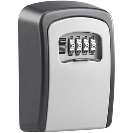 Xcase Small Key Safe: Mini Key Safe Wall Mounted 1mm Aluminum Combination Lock (Key Safe for 1 Key, Key Cabinet with Code, Key Cabinet)