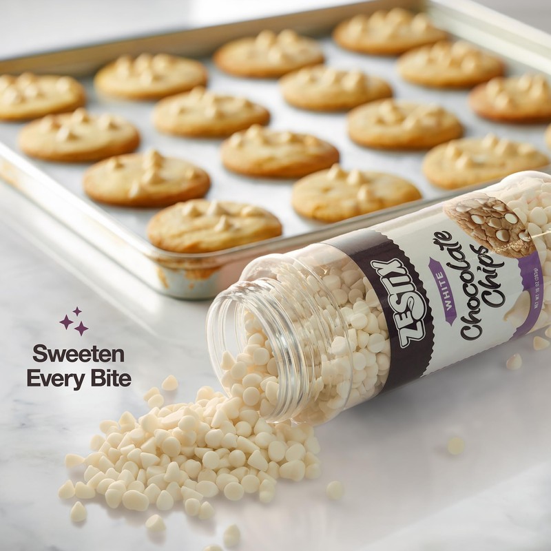 White Chocolate Chips 10oz – Premium Baking Chips in a