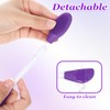 Pore Cleaning Brush, 2 Pcs 2 in 1 Silicone Face
