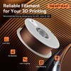 kexcelled Metallic PLA Filament 1.75mm,Brass Metal 3D Printer Filament PLA,Silk