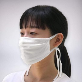 TAKEFU Bamboo Cloth White Cloth Mask (One Size)