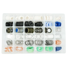 Dsnaduo 330PCS 36 Popular Sizes Mater Oil Drain Plug Gaskets, Washer Assortment Kits Replace 097-119, 097-139, 097-021, 097-025, N0138157, 11026-01M02, APC93000, 94109-14000, 097-128, MD050317