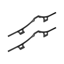 Carbon Fiber Chassis Frame Rails Fits for Axial SCX10 RC Model Car Parts Forward Low Center of Gravity Design