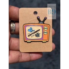 The Itchy & Scratchy Show Enamel Pin The Simpsons Themed Lapel Pin Tv Show
