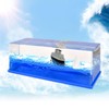 Cruise Ship Fluid Drift Bottle, Acrylic Ship Liquid Drift Bottle