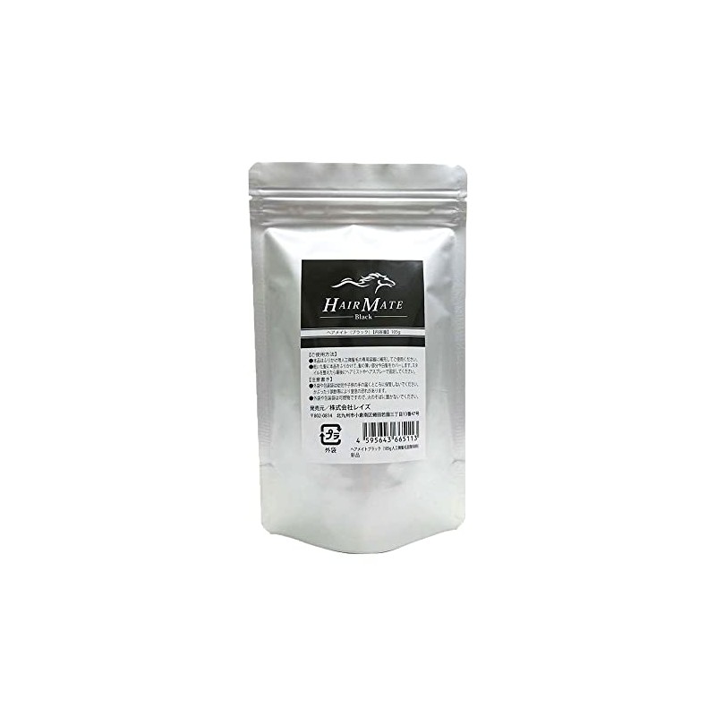 Hair Mate Black (Hair Powder, Large Capacity, 3.7 oz (105