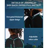 Jsnorklet Womens Wetsuit, 3mm Back Zip Full Wetsuit for Diving