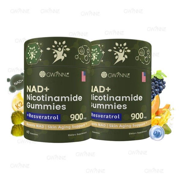 Gwynne Nad+ Nicotinamida Ribosida Liposomal Con Resveratrol Y Quercetina Suplementos
