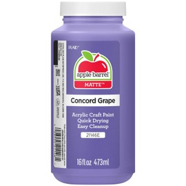 Apple Barrel Acrylic Paint in Assorted Colors, 16 oz, Concord Grape