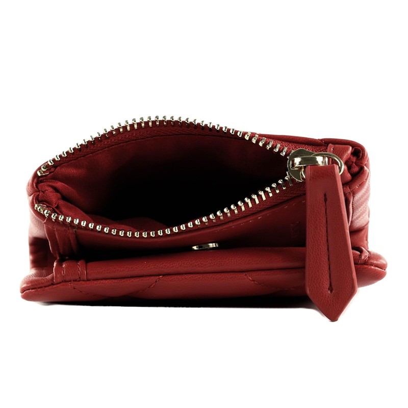 VALENTINO Ocarina VPS3KK105R Zip Around Wallet; Colour: Red, red, One