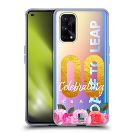 Personalisierte Individuelle Paar Case Jahrestag Soft Gel Handyhülle Hülle kompatibel mit Realme X7 Pro 5G