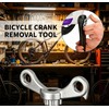 FBBEVWBK Bike Crank Removal Tool, Professional Crank Extractor Compatible