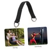 GRIRIW 3Pcs Multi Functional Gymnastic Ring Belt Durable Hanging Straps