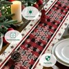 Table Runner Christmas Red Christmas Table Runner 180 cm Long