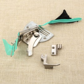 Yetaha Sewing Machine Binder, Double Fold Right Angle Bias Binding Set for Industrial Sewing Machine Flat Seam Binder Attachment Folder