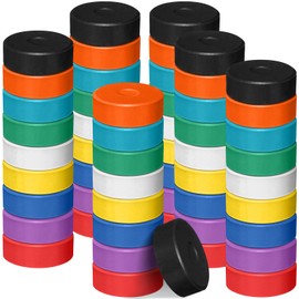 Engrowtic Tempera Paint Cakes Large Washable Tempera Cakes Art Supplies for Classroom Art Painting Drawing(Vibrant Colors, 54 Pcs)