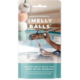 Smelly Balls Seapink Sweet Pea Car Air Freshener Set