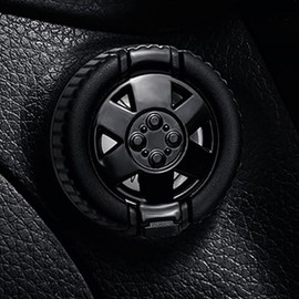 ERARISE ERARISE Push Start Button Cover Press Car Engine Start Stop Button Cover Push to Start Button Cover Ignition Protective Anti-Scratch Universal Button Decoration Protector, ER-24-A0