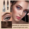 Brow-Fection Angled Brush Eyebrow Pencil,Natural Shaping Outlining Filling Eyebrow Makeup,Liftique