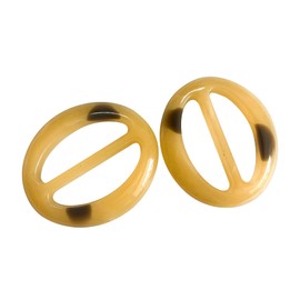 SORTUMOLA 12 Pcs Scarf Clip Ring Scarf Clasp Slides T Shirt Clips Rings Oval Plastic Scarf Buckle Holder for Women Girls ET1032