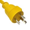 Parkworld Generator 3-Prong Flat Extension Cord Adapter, NEMA L5-30P to
