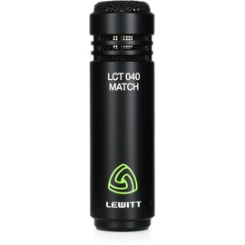 LCT 040 Match XLR Small Diaphragm Condenser Microphone for Instrument Recording such as Acoustic Guitar, Strings, Piano & Drums - Condenser Capsule, Microphone Clip & Wind Protection