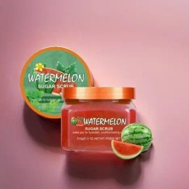 Wholesale Skin Soften Exfoliating Moisturizing Nourish Moroccan Fruit Watermelon Sugar Body Scrubfeature: Alpha Arbutin