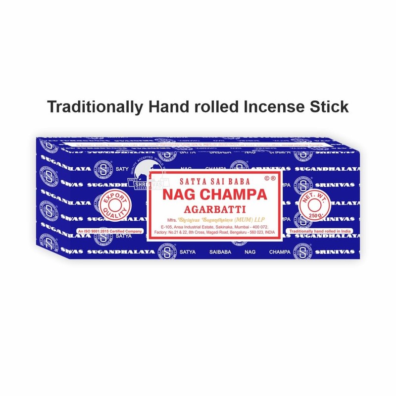 Satya Sai Baba Nag Champa Incense Sticks 250g (Worlds Largest