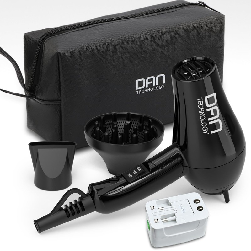 DAN Technology Auto Dual Voltage Hair Dryer,Hair Blow Dryer,Folding hairdryer