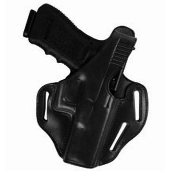 BIANCHI 77 Piranha Size 45A Holster Fits S&W M&P .45 4.5-Inch (Black, Left Hand)