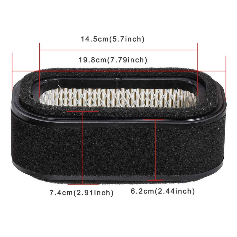 HIFROM (2 Set 11013-2139 M117254 Air Filter Combo with Fuel