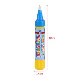Haosie 8 Piece Water Pen Set Doodle Water Pens for Baby Water Mat Pens Drawing Water Doodle Carpet Magic Carpet Doodle Mat