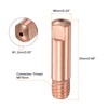 sourcing map 10Pcs Contact Tips .050"(1.2mm) Bore Diameter M6 MIG