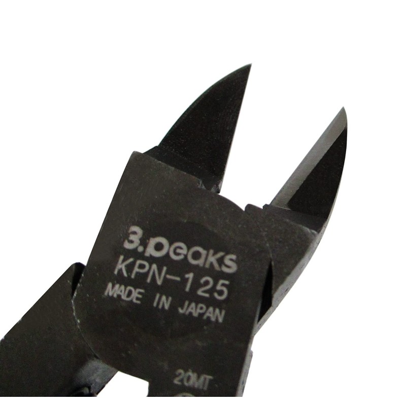 Three Peaks KPN-125G-S 3.peaks Single Blade Plastic Nippers 4.9 inches