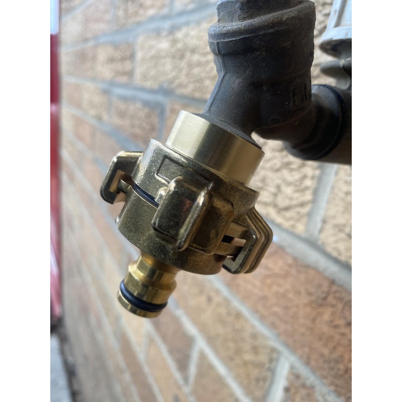 Professional Watering aid GEKA Type Brass Adaptor Claw Fitting to