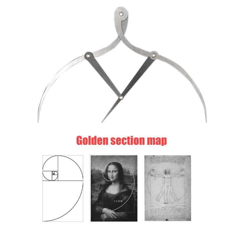 Golden Ratio Eyebrow Microblading Permanent Makeup Measure Tool Ruler Eyebrow