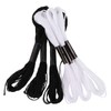 OHPHCALL 100 Rolls DIY Embroidery Thread Black White for Cross Stitch Sewing Crafts and DIY Projects Versatile for Knitting Quilting and Tassel Making