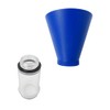 Upgraded Engine Locking Oil Funnel with Threaded Oil Cap, Suifaqi