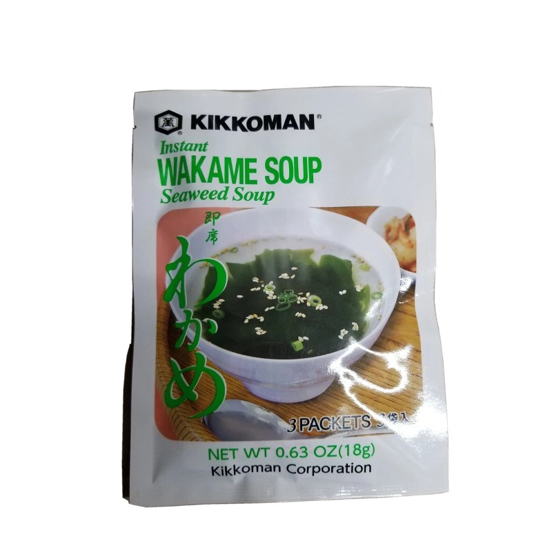 Kikkoman 2 - Kikkoman Instant Wakame Seaweed miso Soup Made