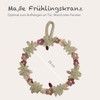 Èn Gry & SIF Felt Door Wreath Flowers & Flowers