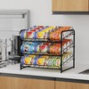 Simple Trending Can Rack Organizer, Stackable Can Storage Dispenser Holds