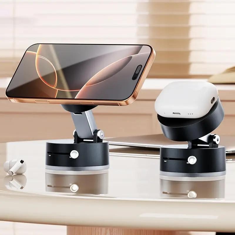 High-end 2025 new car magnetic fixed phone stand suction cup