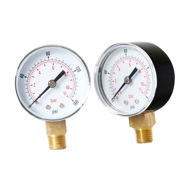 CHILDWEET Psi High Precision Npt Pressure Gauge for Compact Design