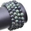 LPBeads 100PCS 8mm Natural Kambaba Beads Gemstone Round Loose Beads