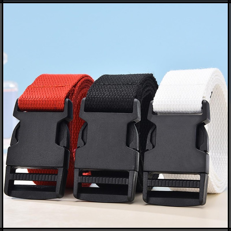 White Fang BT941 Men's Belt, Outdoor Activities, Nylon, Easy Removal,