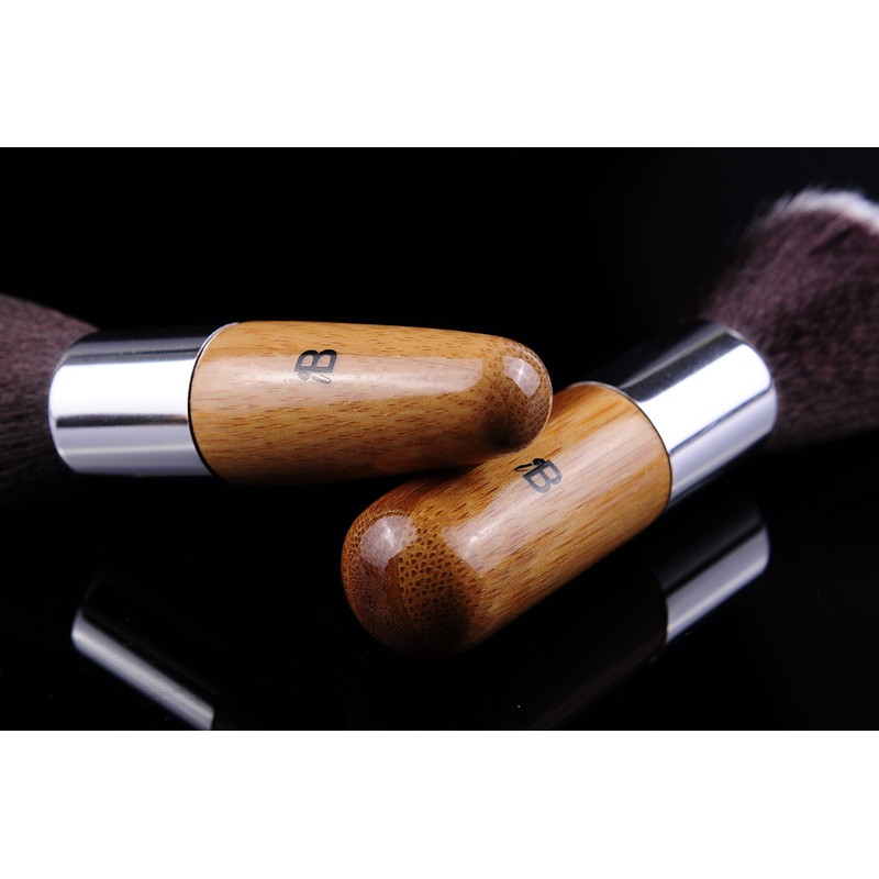 IB Luxury Bamboo Wooden Make Up Brush Set for Eyes