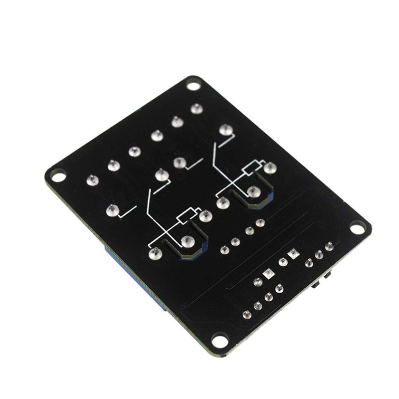 Hailege 3pcs 5V 2 Channel Relay Module Relay Expansion Board